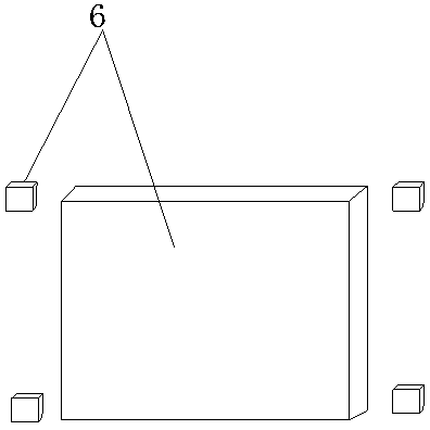 Glass packing assembling frame applicable to industrial production