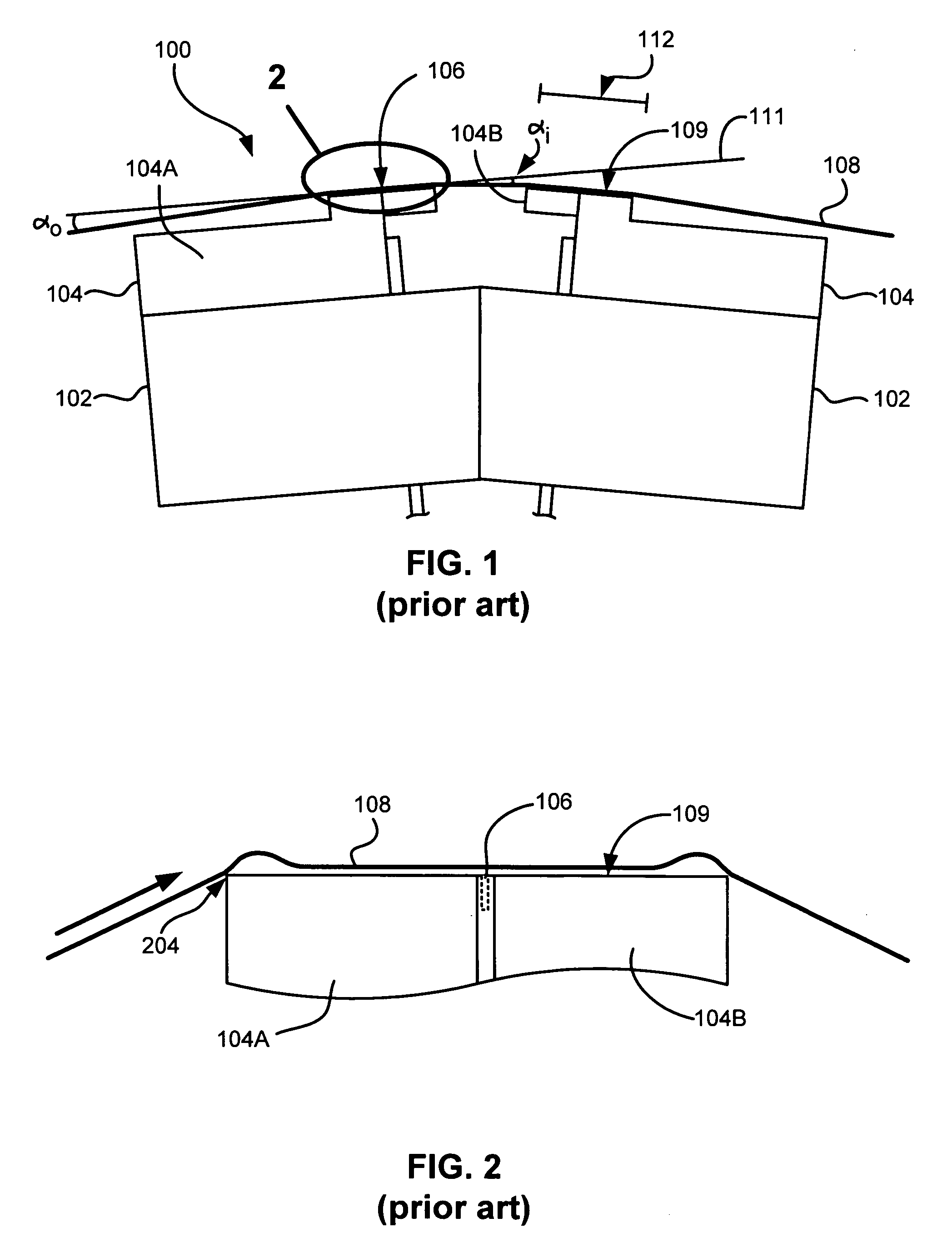 Flat profile tape head