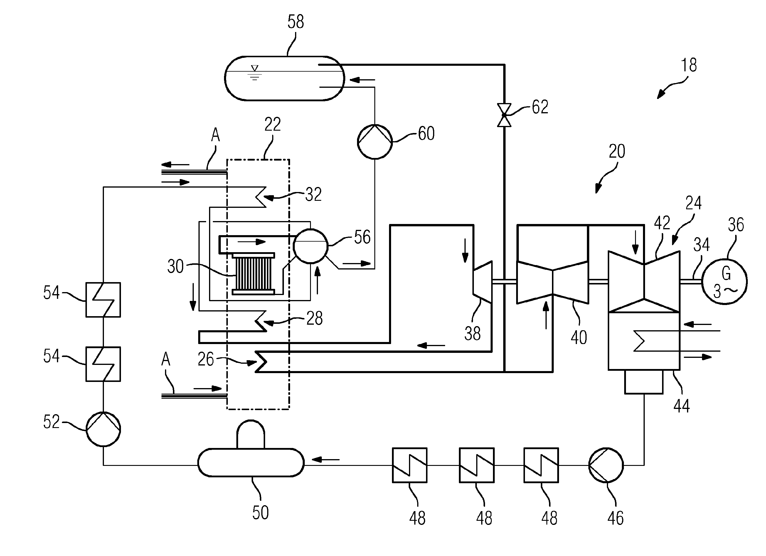 Method for operating a steam turbine plant