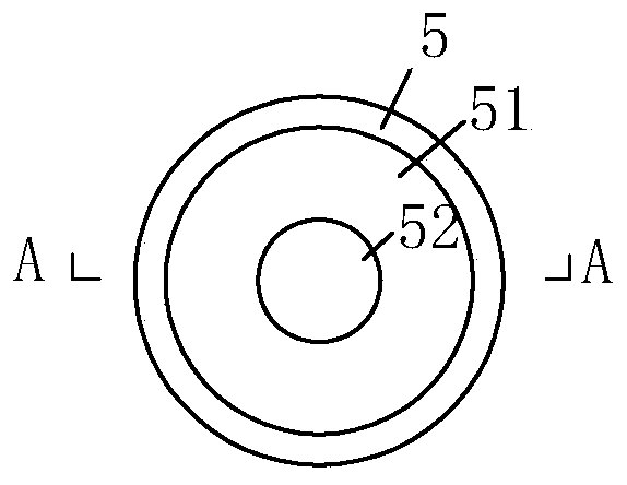 Flexible high-strength connecting rib and assembly method thereof