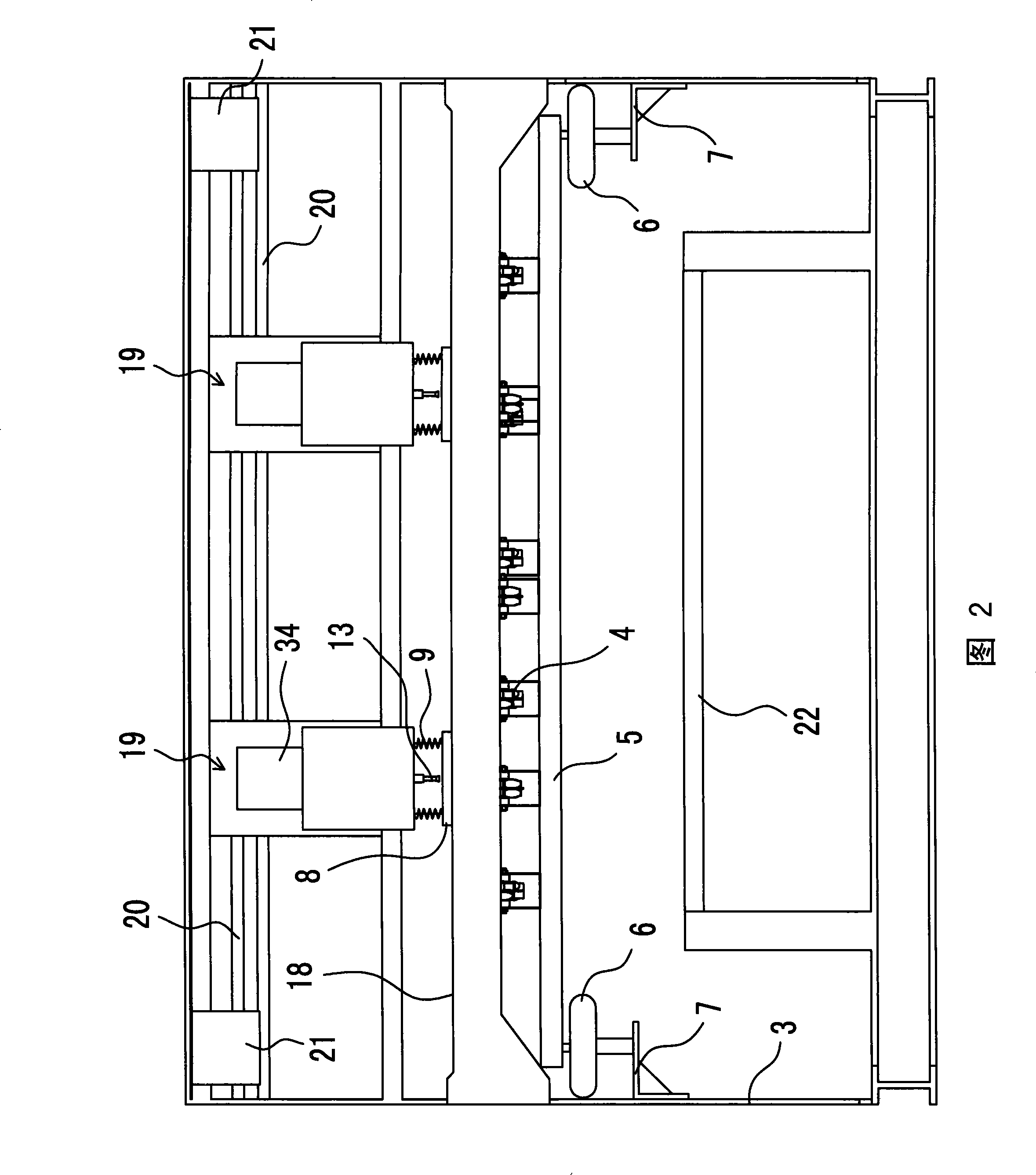 Automatic plate drilling machine