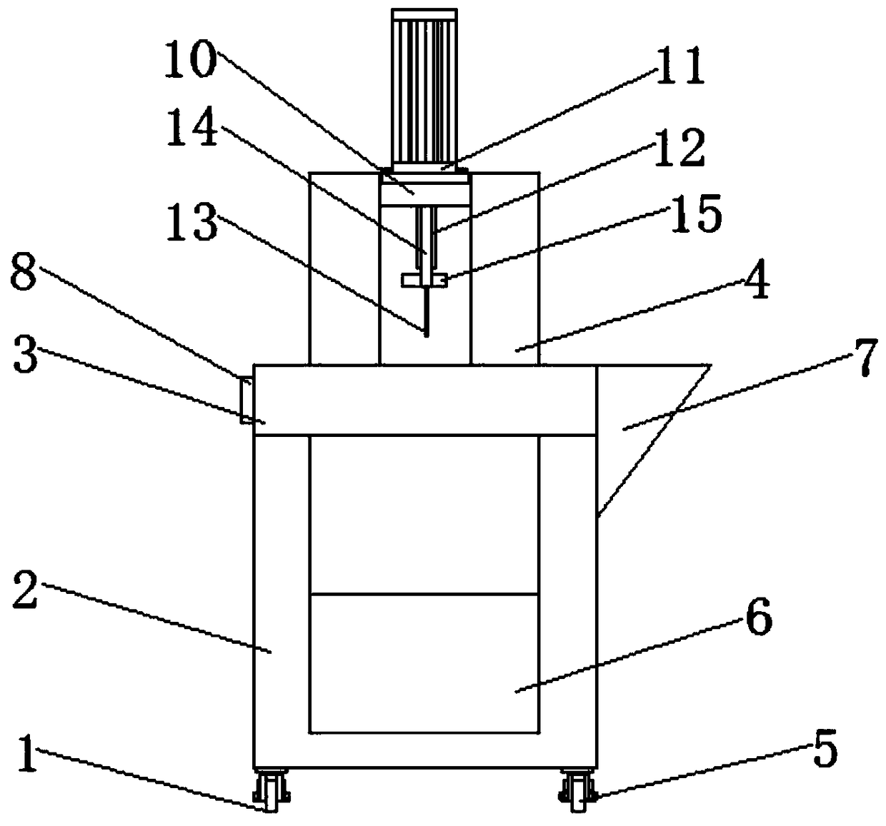 Excess material cutting device specially used for textile equipment