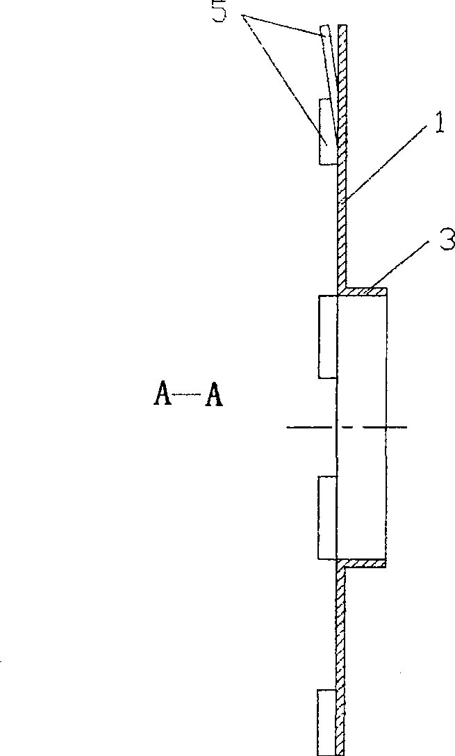 Rectangular offset strip fin heat transfer pipe and uses thereof