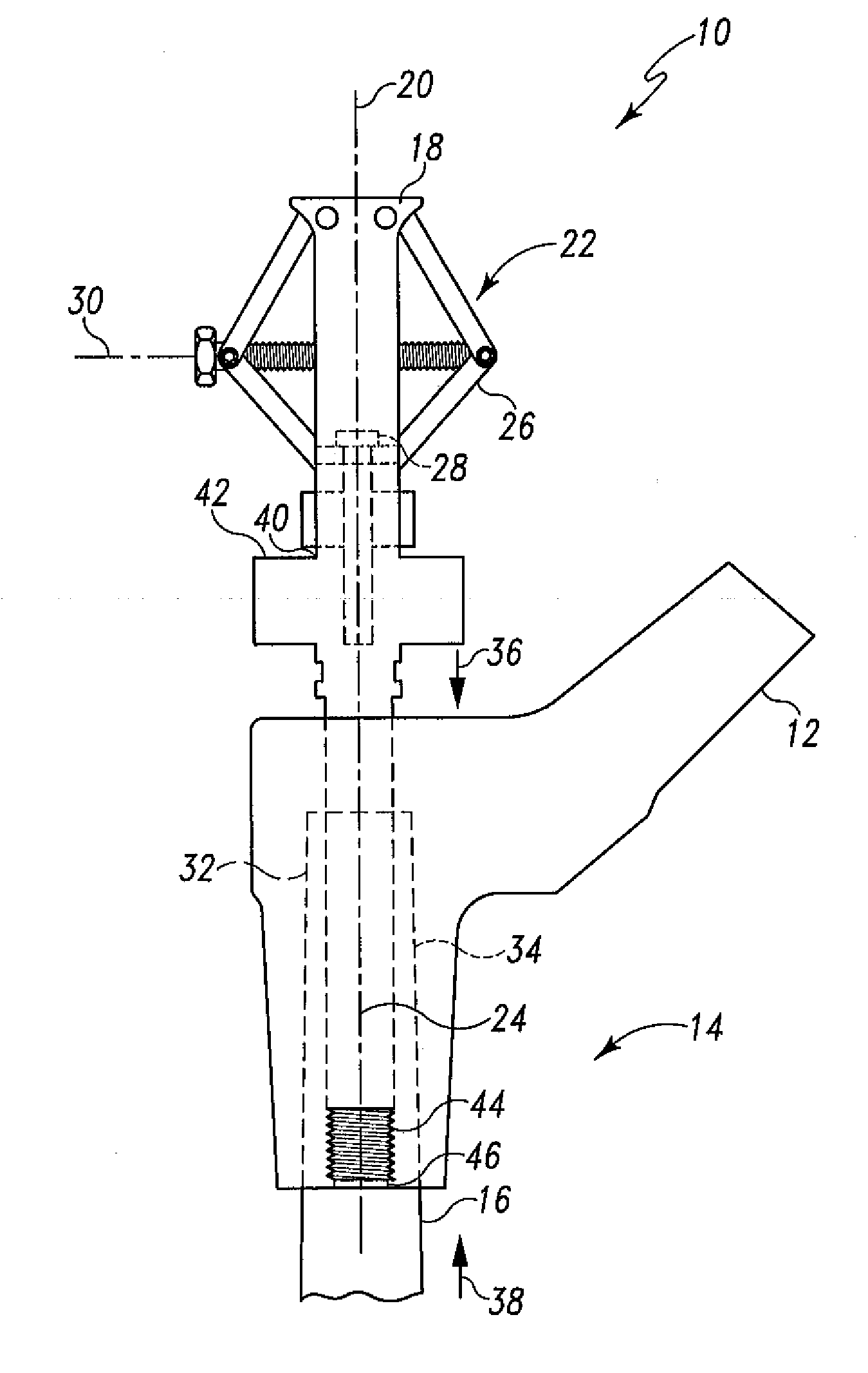 Modular taper assembly device