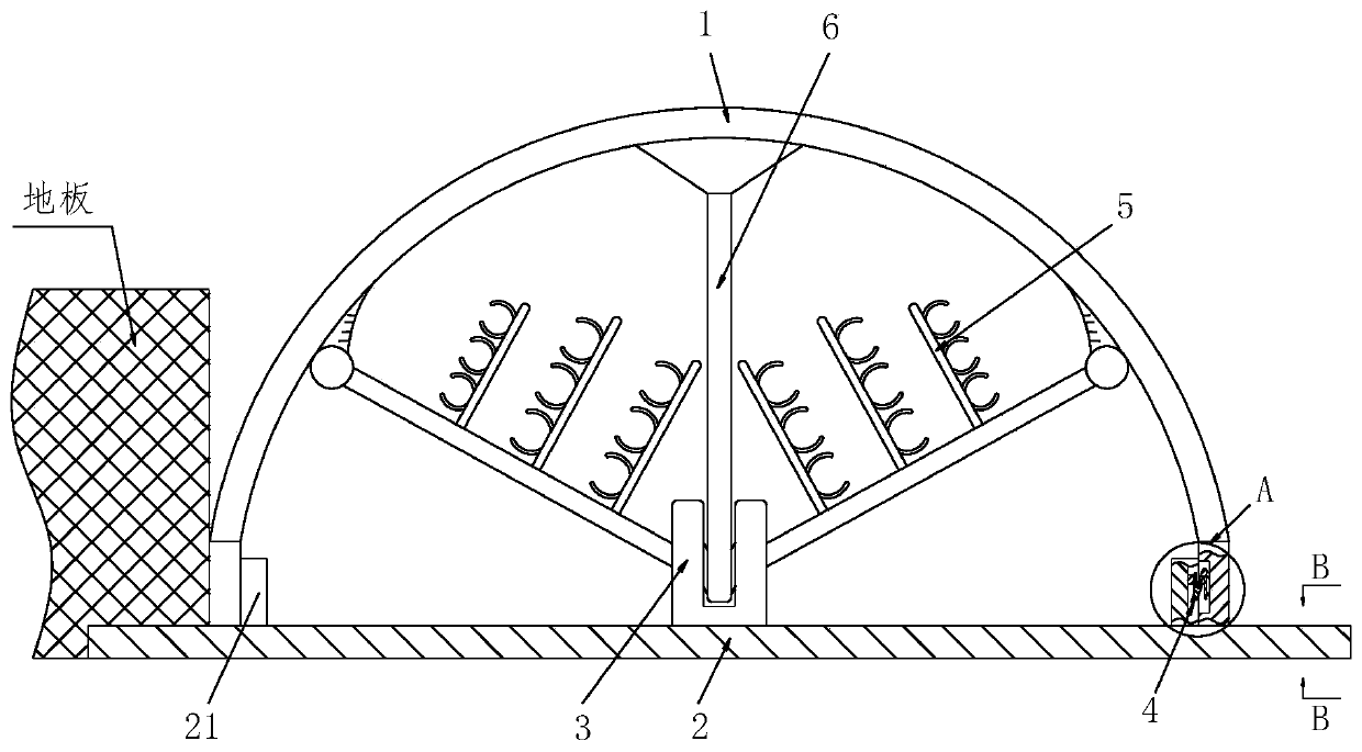 Reinforced aluminum alloy floor wire duct