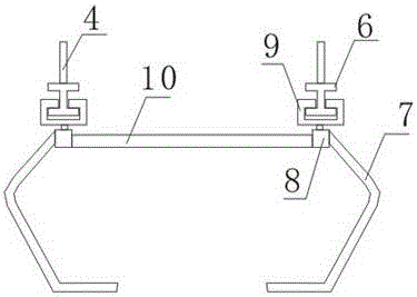 Track cable pulling and supporting start-stop system