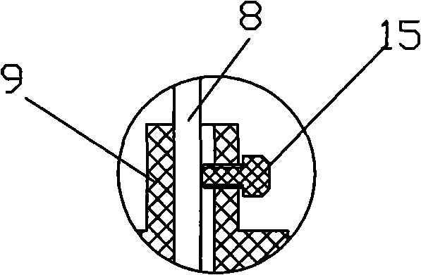 Multi-insulated sample local discharge test electrode apparatus