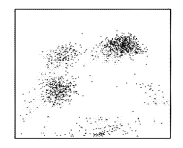 Method for quickly and automatically classifying particles and implementation device thereof