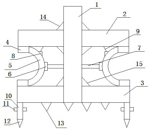 Fabricated foundation structure