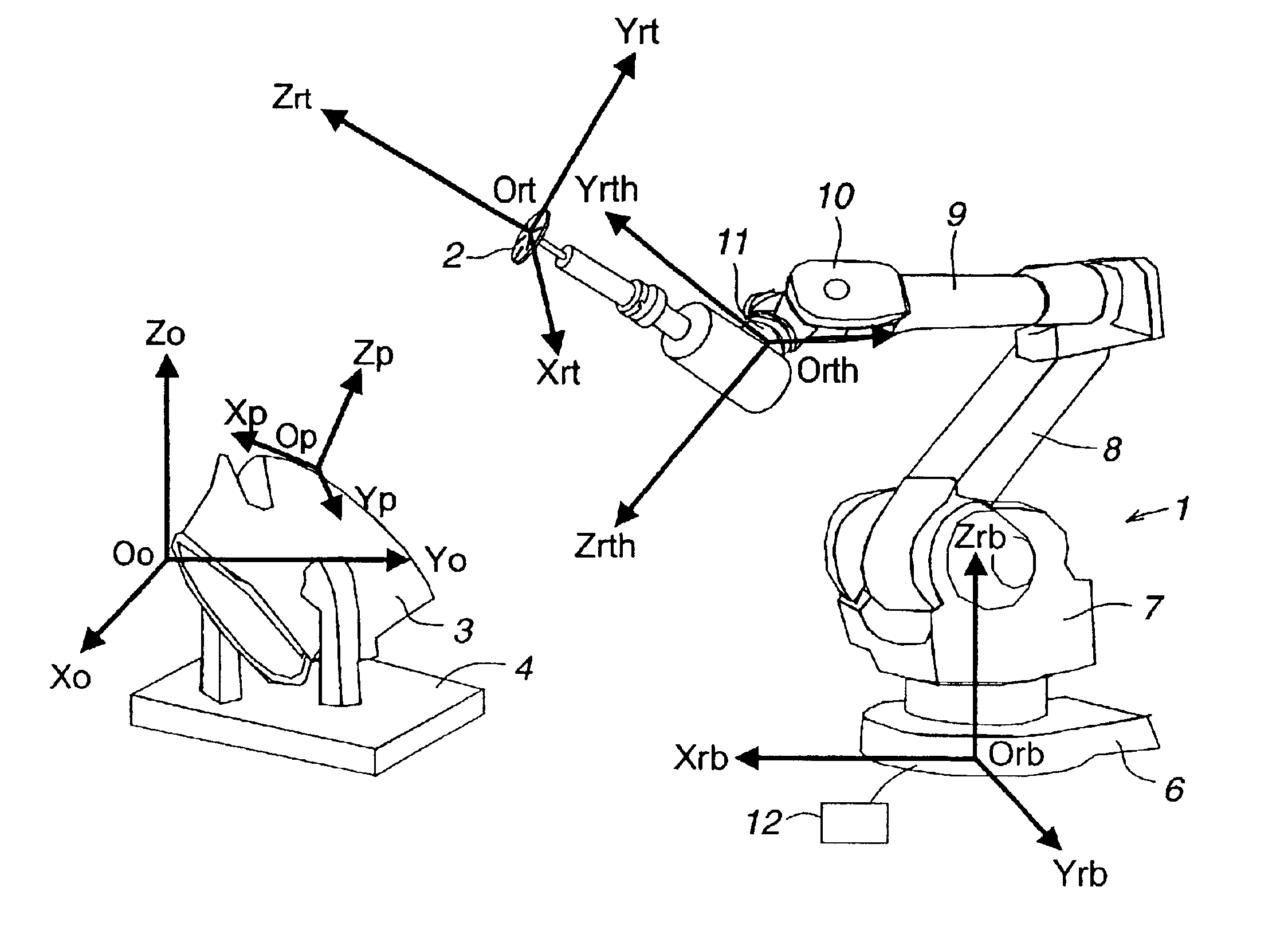 Method for calibrating and programming of a robot application