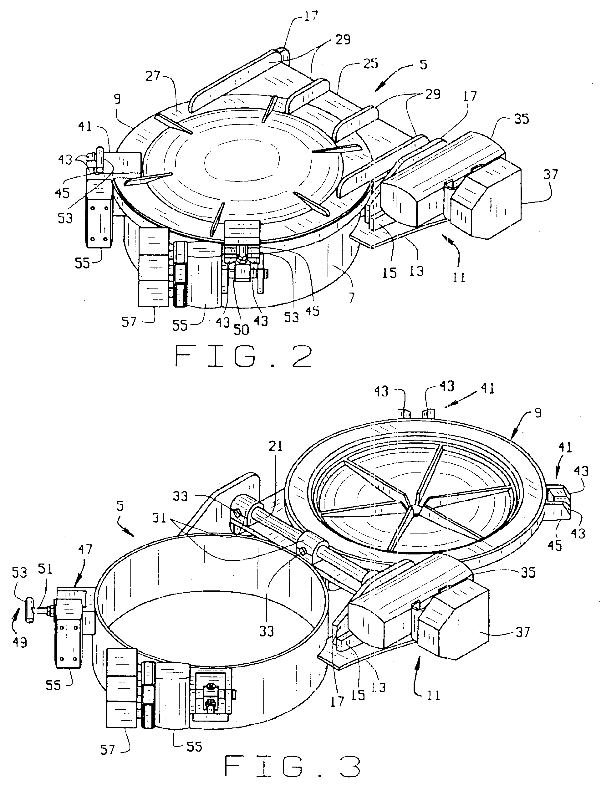 Remotely operated manhole cover for a tanker