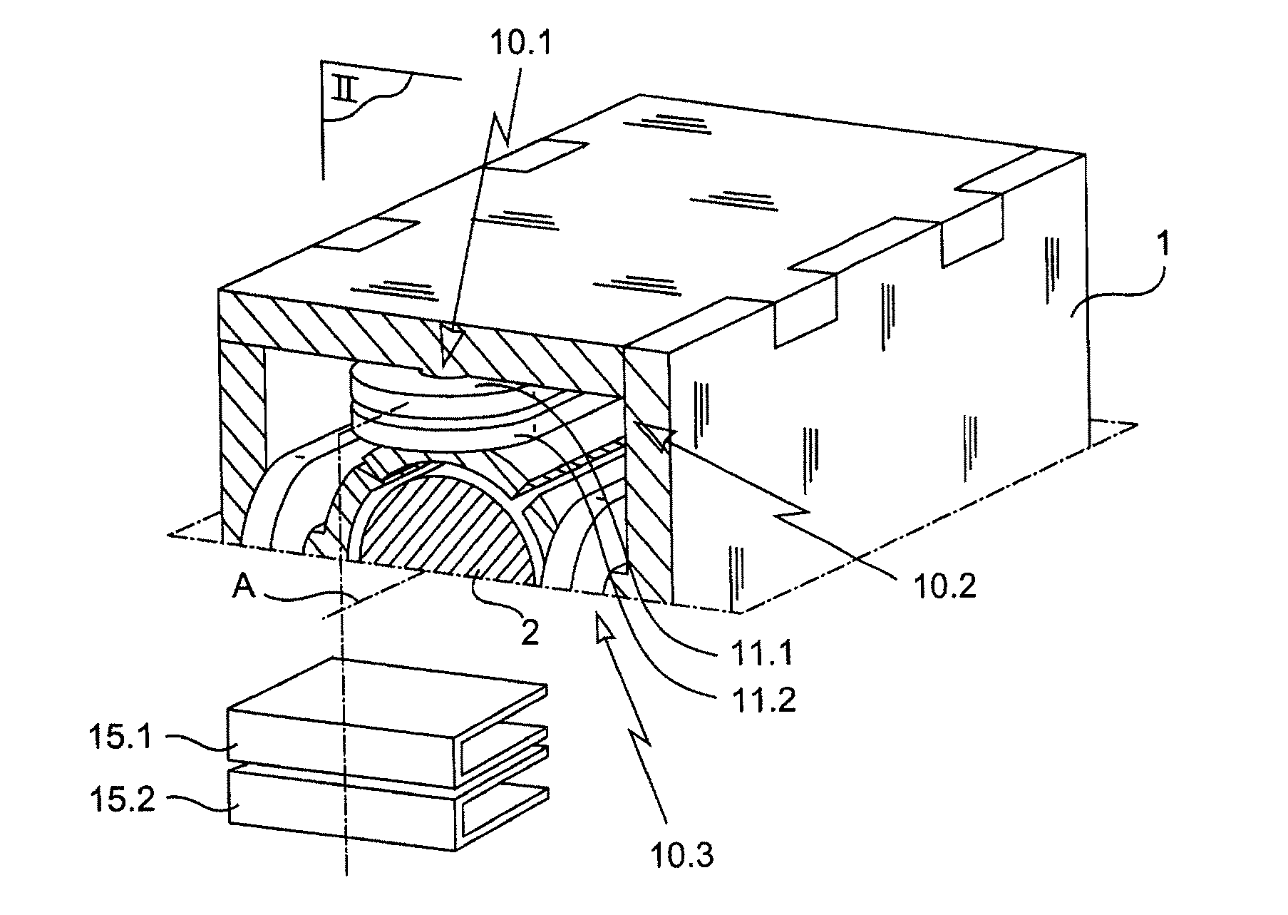 Electric motor with redundant electric circuits