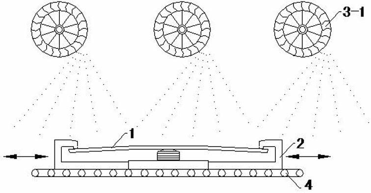 Reinforced stress shot blasting method and device