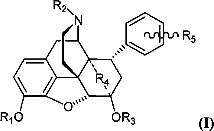 8alpha substituted aryl-4,5-epoxy morphinan derivative or its salt, preparation method and application thereof