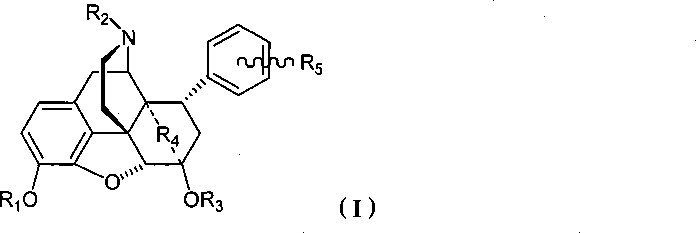 8alpha substituted aryl-4,5-epoxy morphinan derivative or its salt, preparation method and application thereof