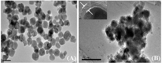 One-pot synthesis phenylboronic acid polymer magnetic nano composite material and preparation method and application thereof