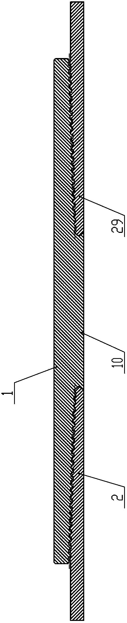 High anti-extrusion special threaded casing connection joint