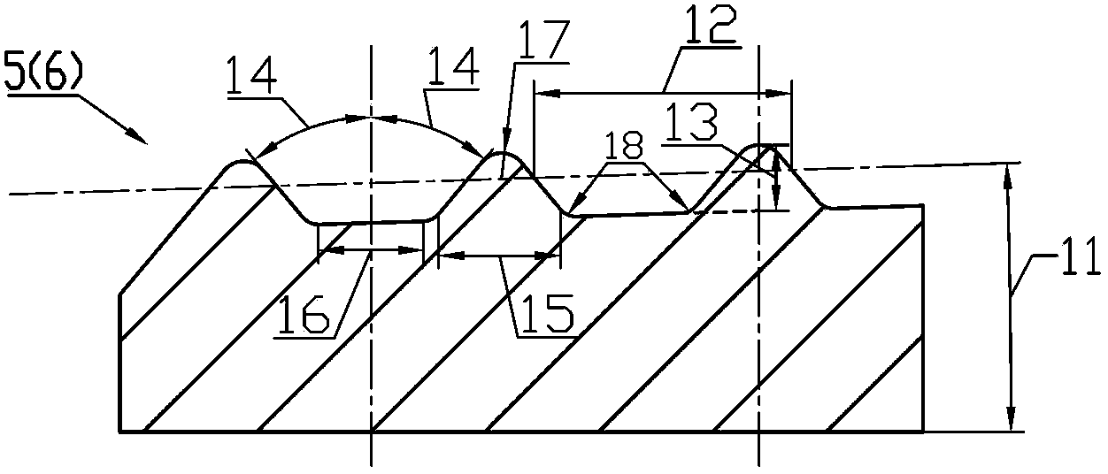 High anti-extrusion special threaded casing connection joint