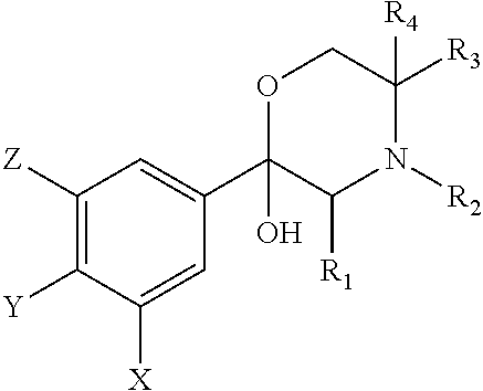 Hydroxybupropion analogues for treating drug dependence