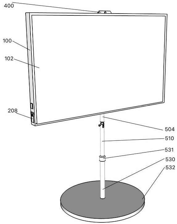 Electricity-saving intelligent bulletin board with electronic ink screen