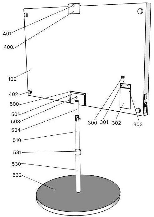 Electricity-saving intelligent bulletin board with electronic ink screen