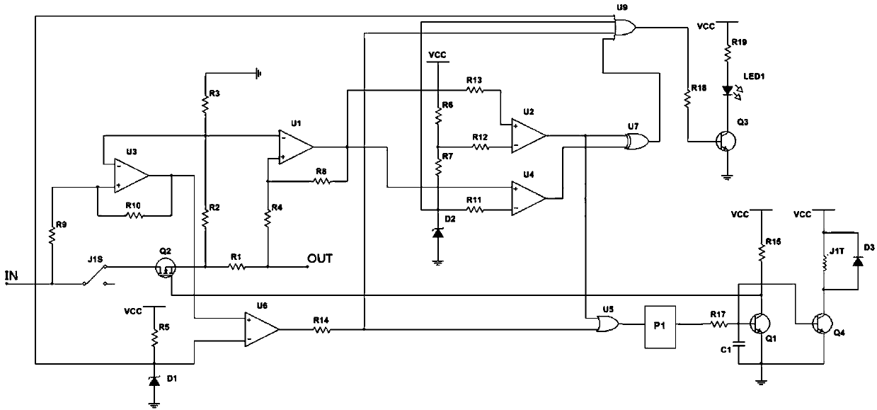 Power supply protection device