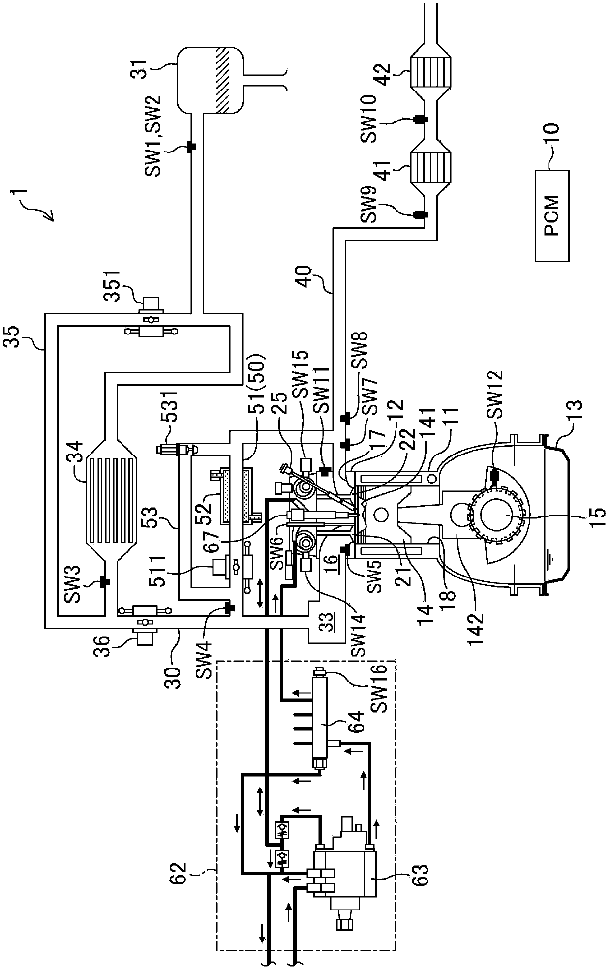 Control devices for spark ignition engines