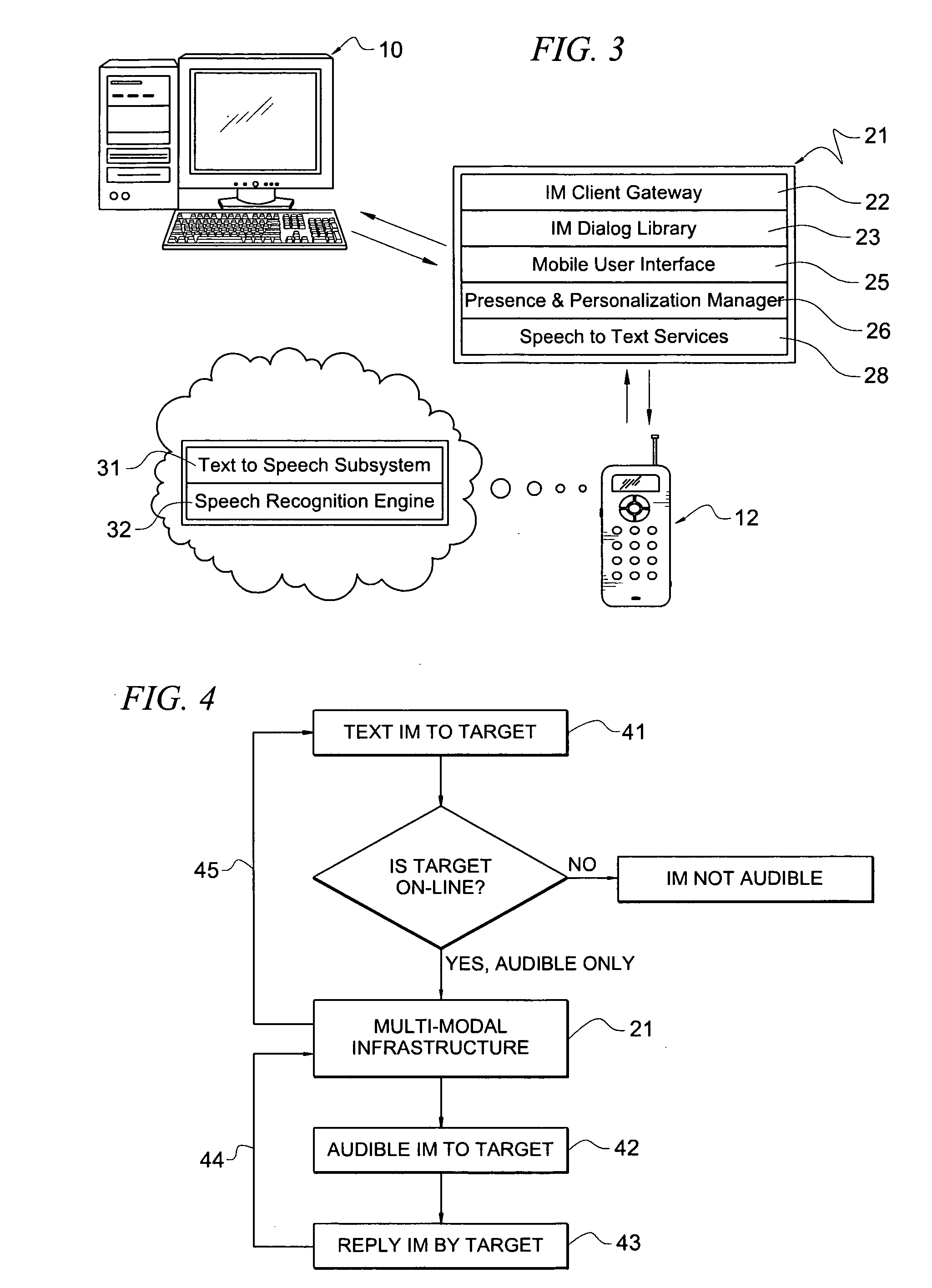 System and method for voice-enabled instant messaging