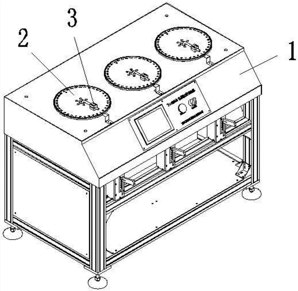 Electric wire torsion testing machine