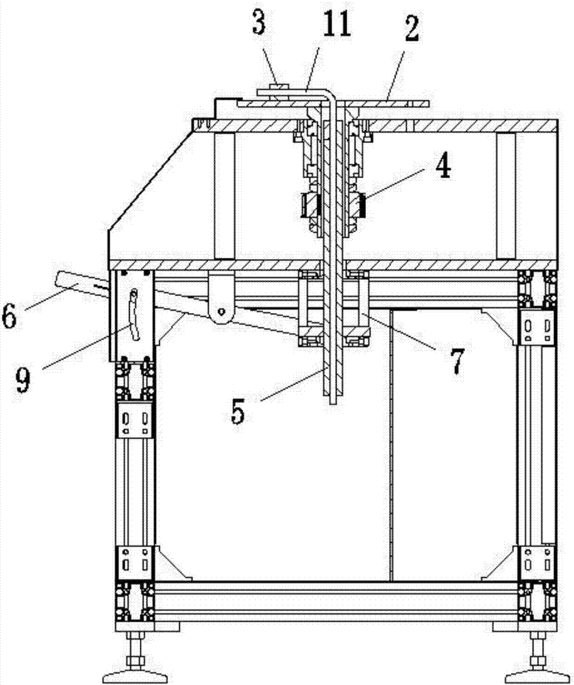 Electric wire torsion testing machine