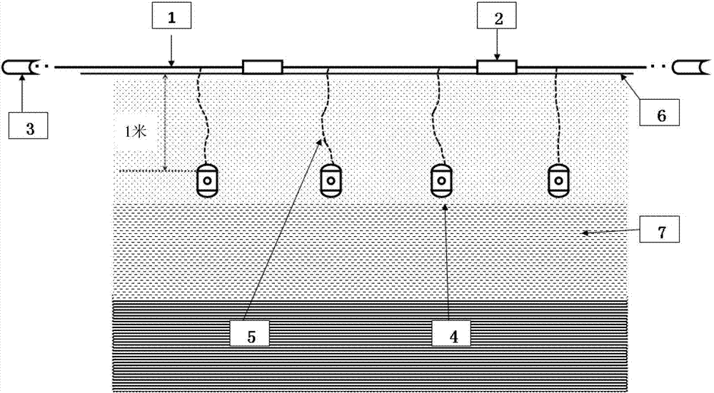 Sludge settling pound earthquake exploration method