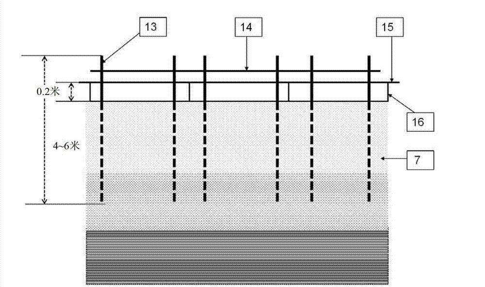 Sludge settling pound earthquake exploration method