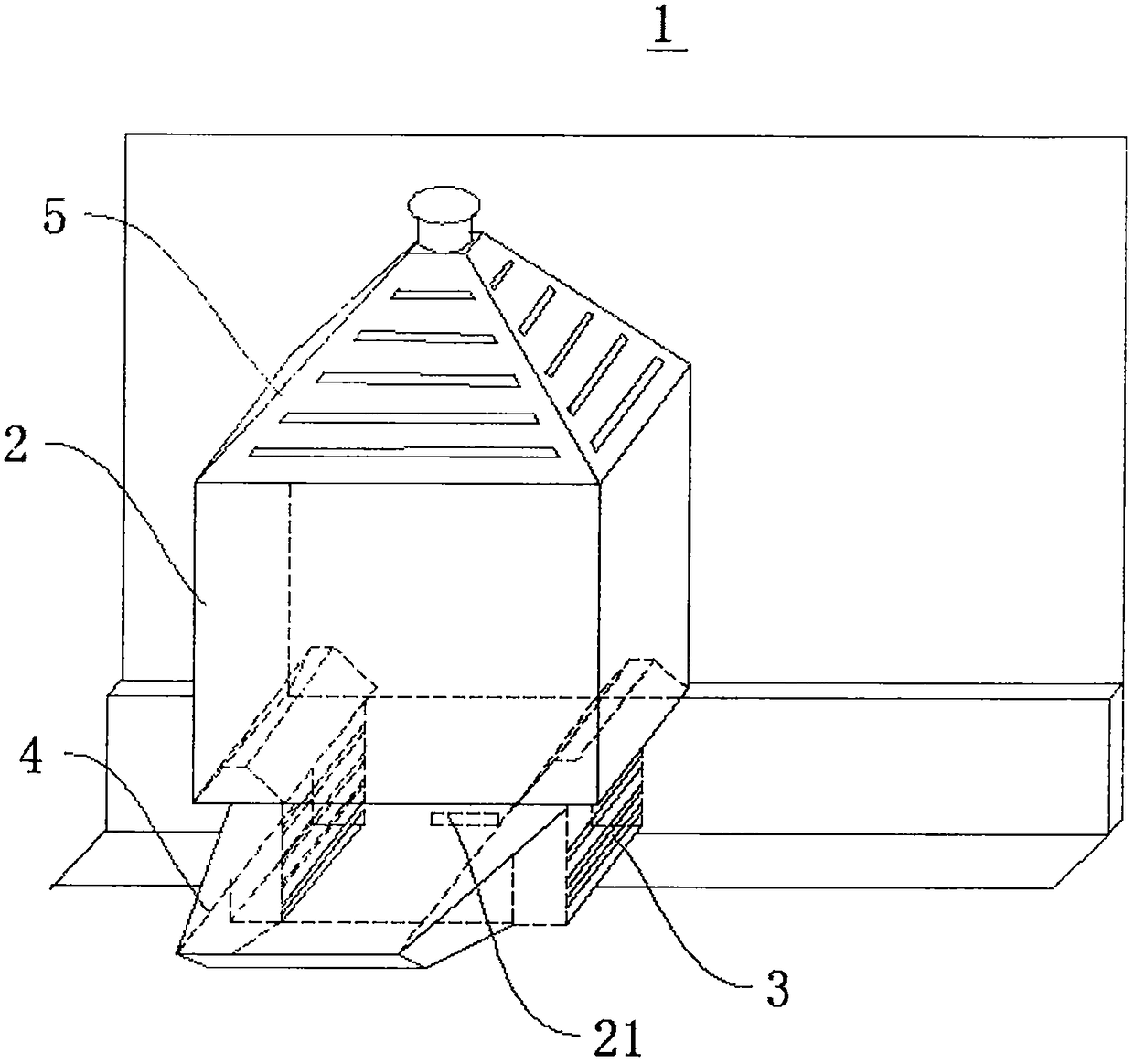 Drone catching mechanism and device for artificial insemination