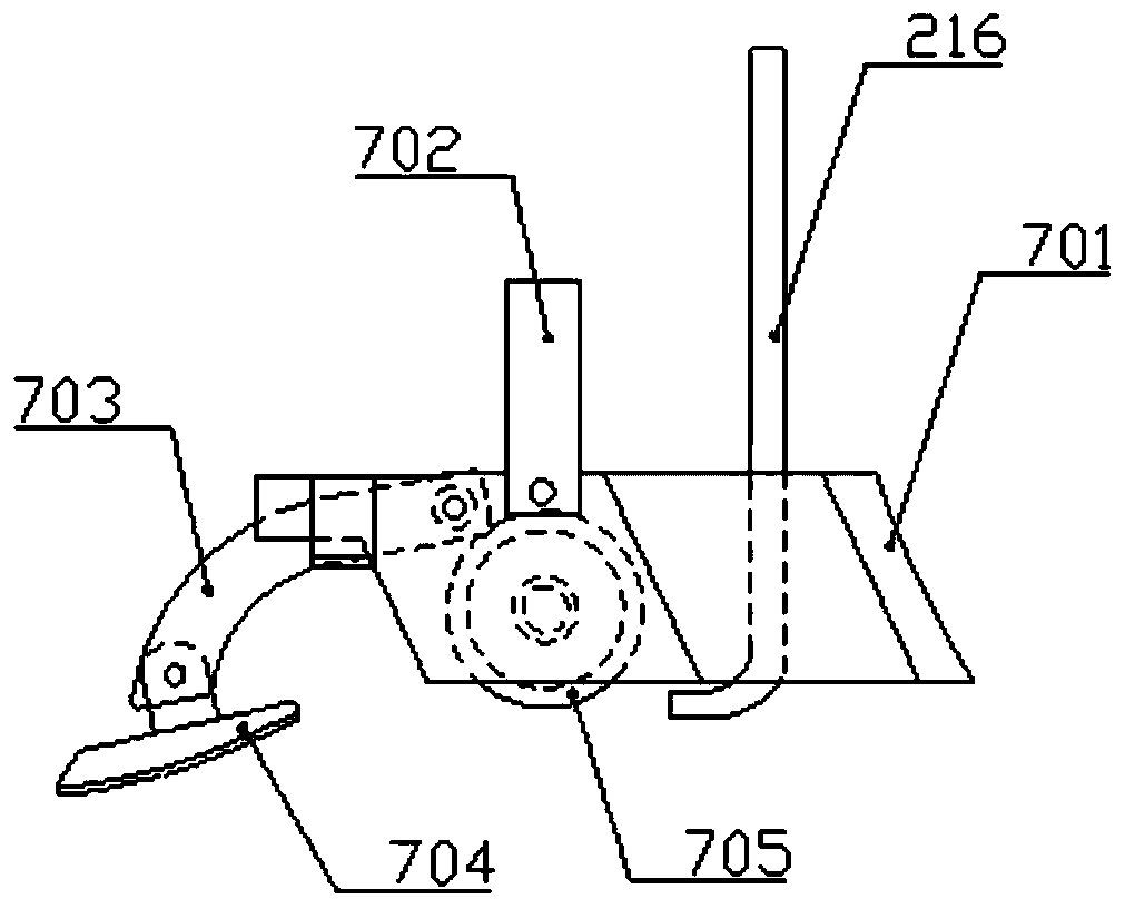 Self-propelled carrot seed-rope seeding machine