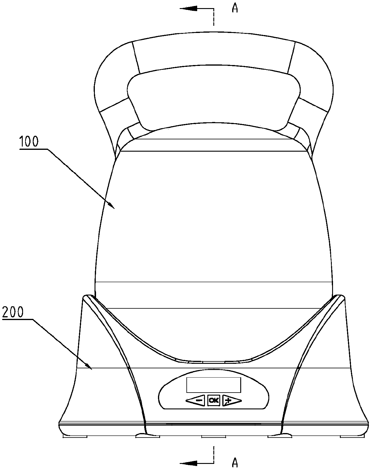 Control circuit of kettle-bell