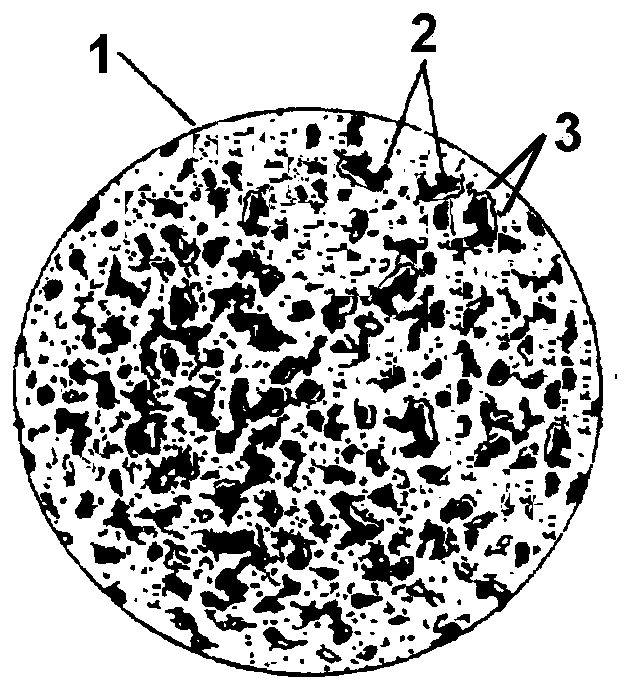 A kind of polymer hydrogel composite medpor prosthetic eye seat and preparation method thereof