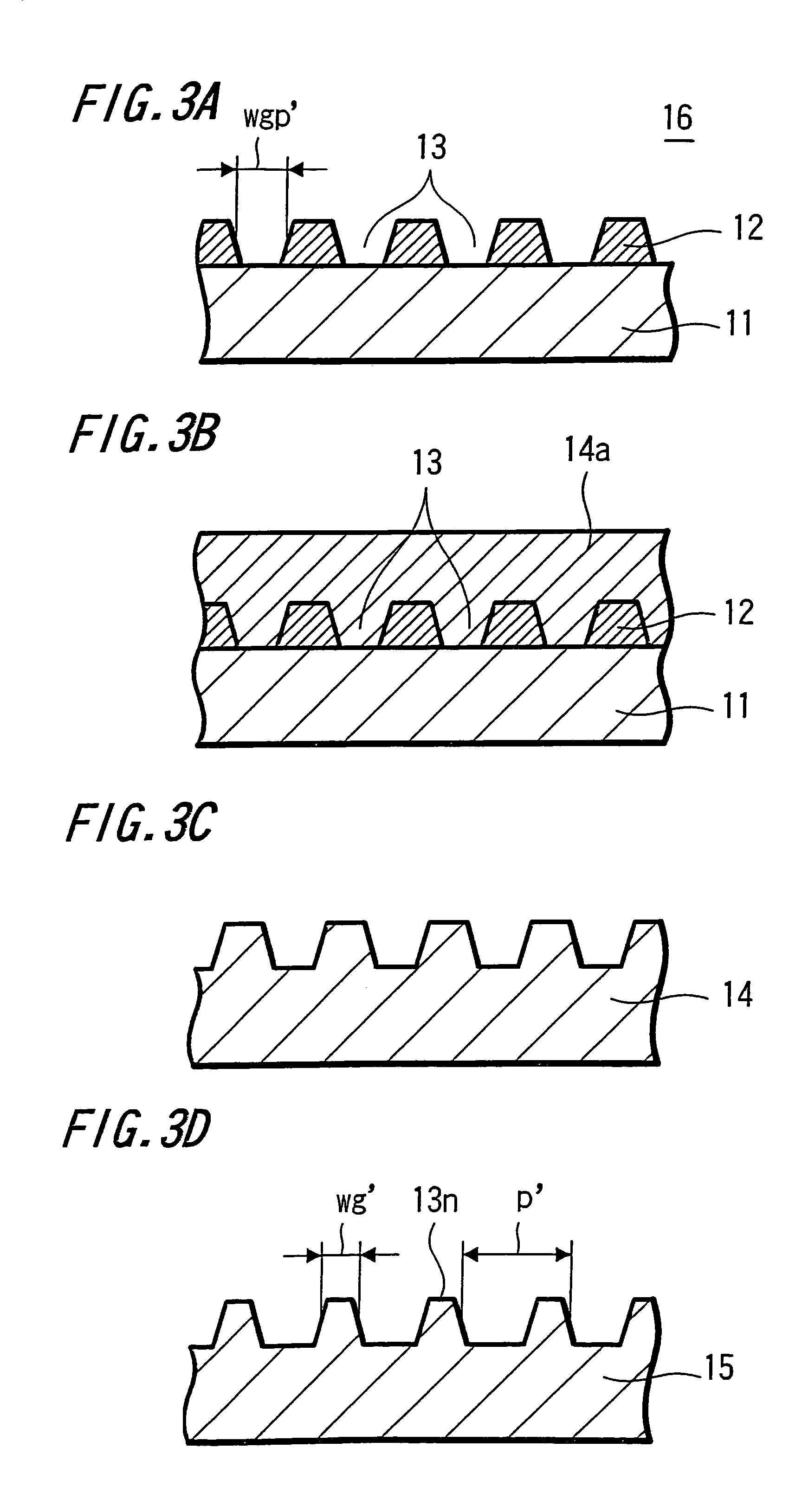 Optical recording medium having a relationship between groove width and track pitch