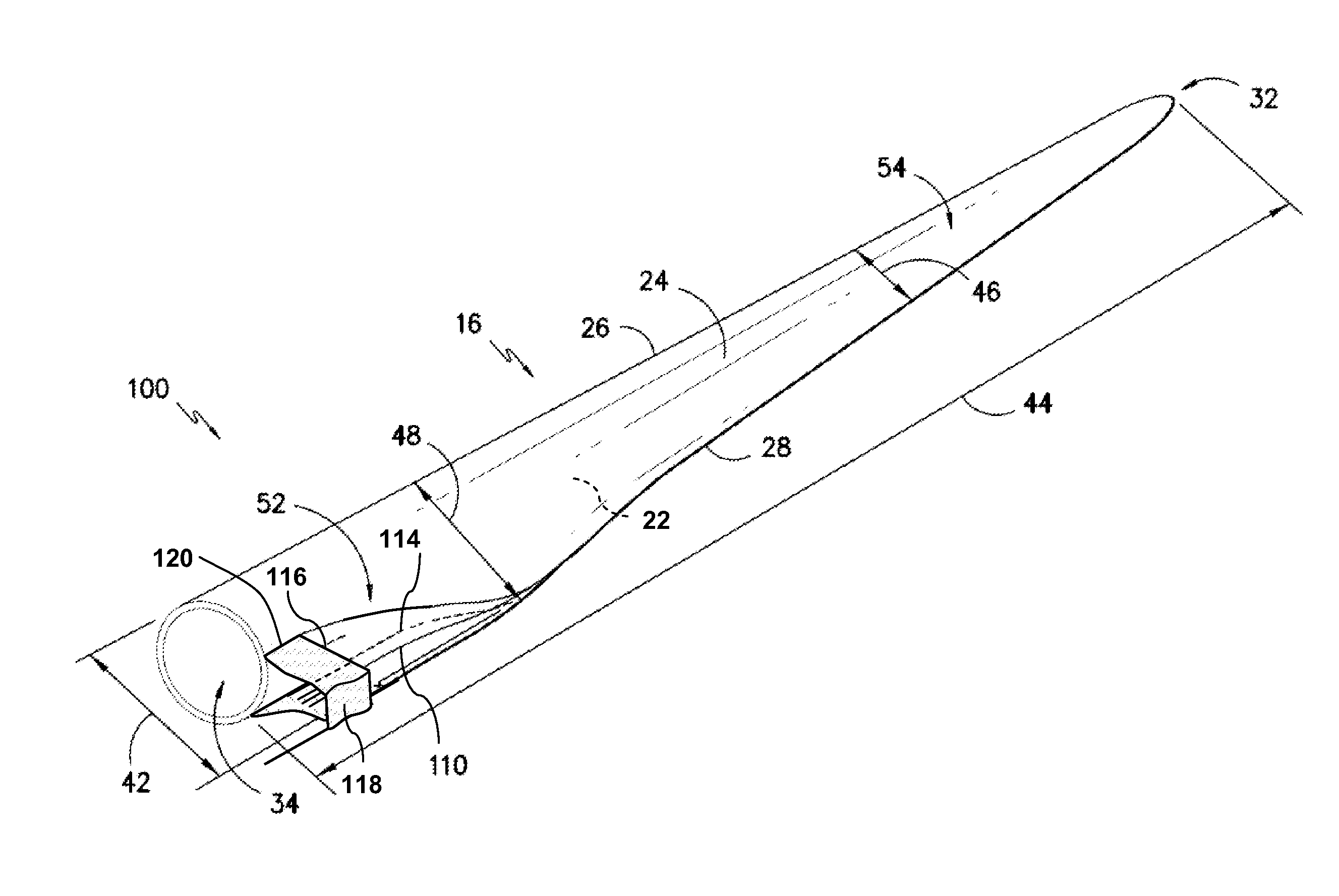 Wind turbine rotor blade assembly with root curtain