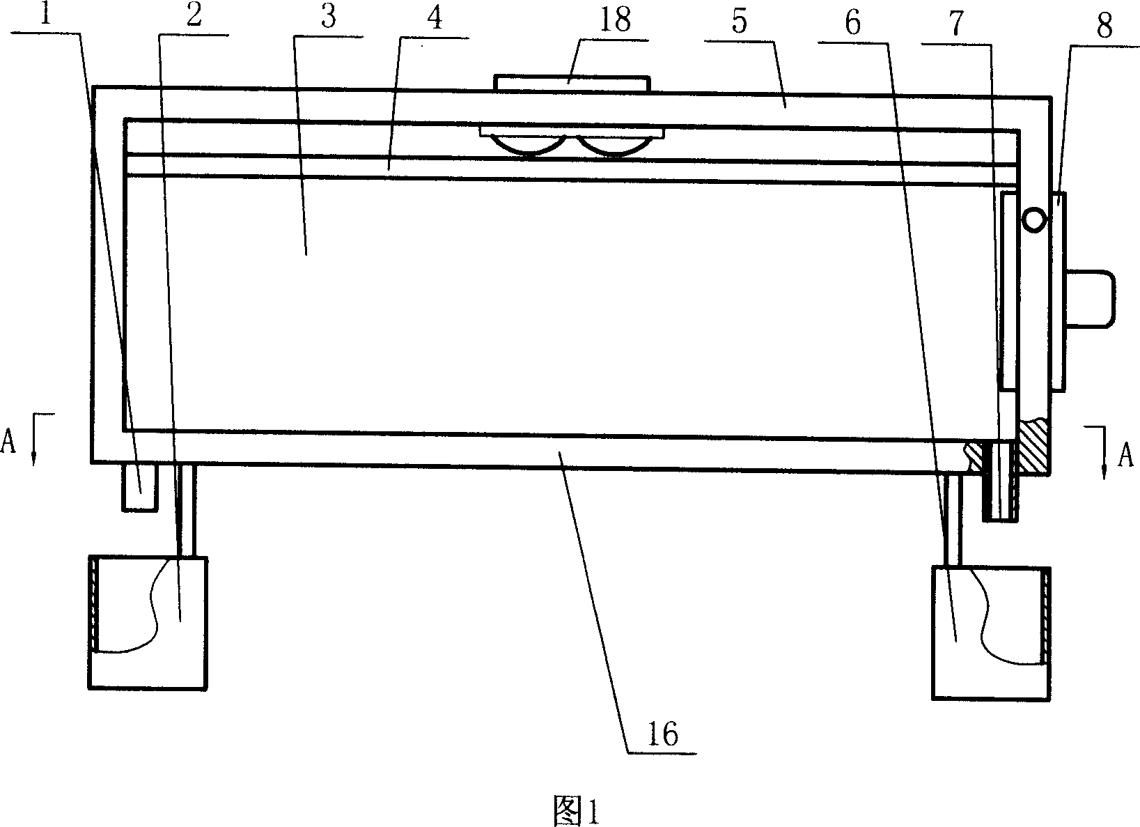 Food air drying apparatus