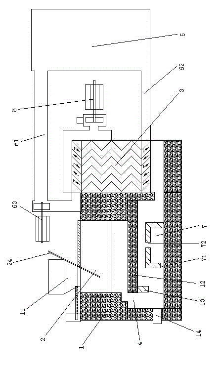 Hot blast stove