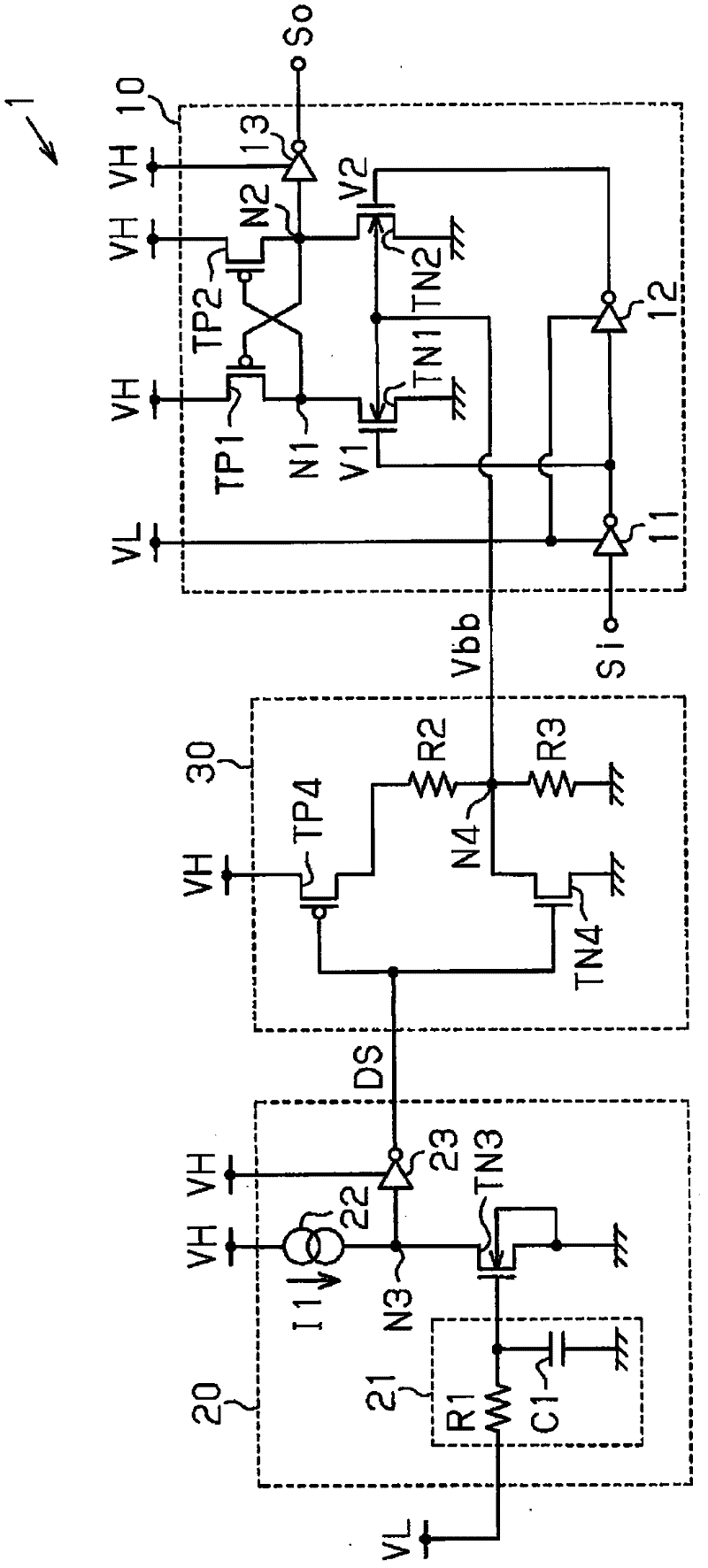 Level shift circuit and semiconductor device