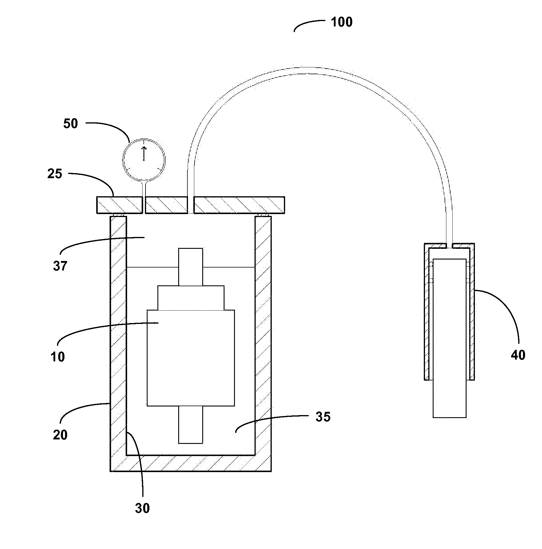 Hermetic seal leak detection apparatus