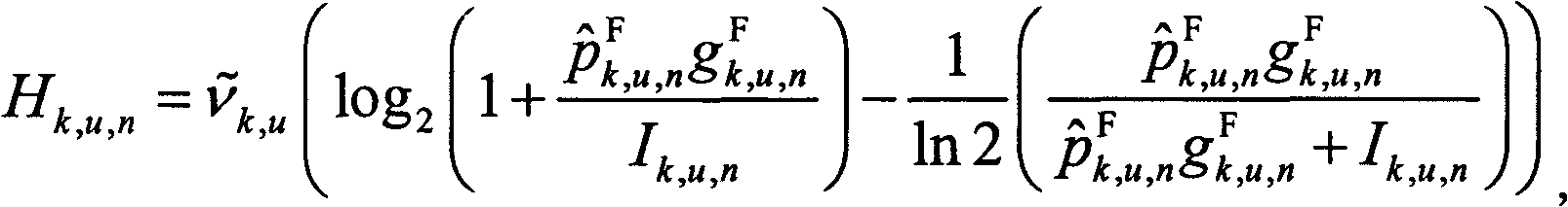 Resource distribution method meeting heterogeneous medium requirements of users in femto network