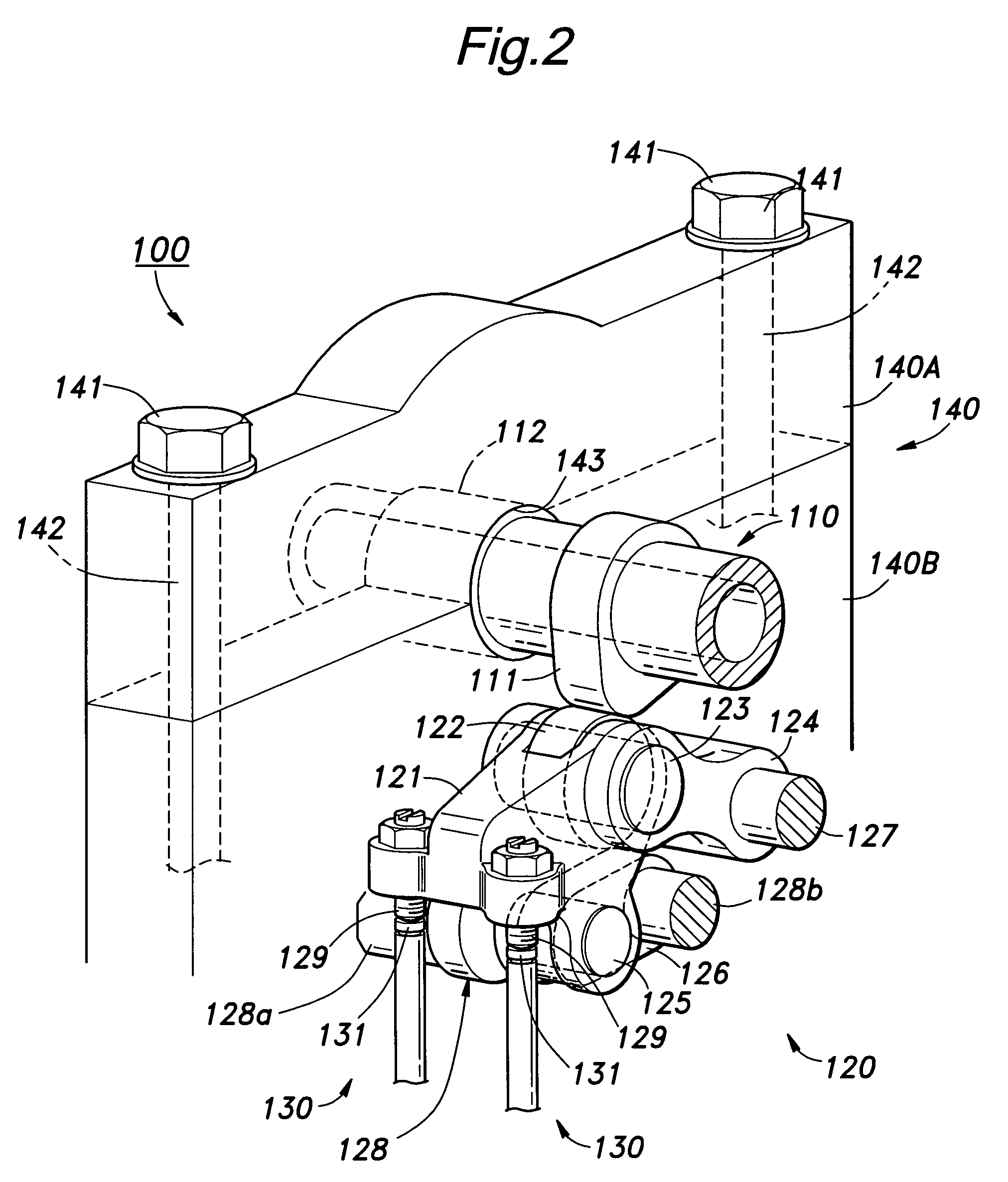Vibration control arrangement for internal combustion engines