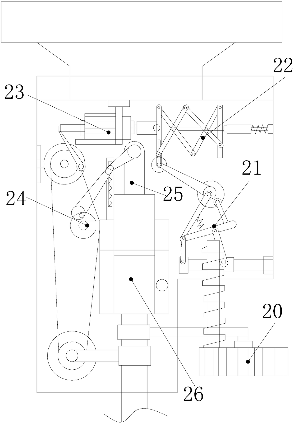 High-efficiency aeration apparatus for aquaculture pond