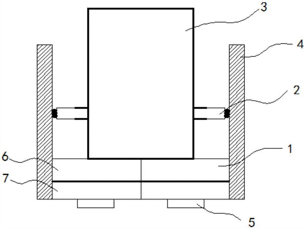 Electric power and electrical equipment supporting device