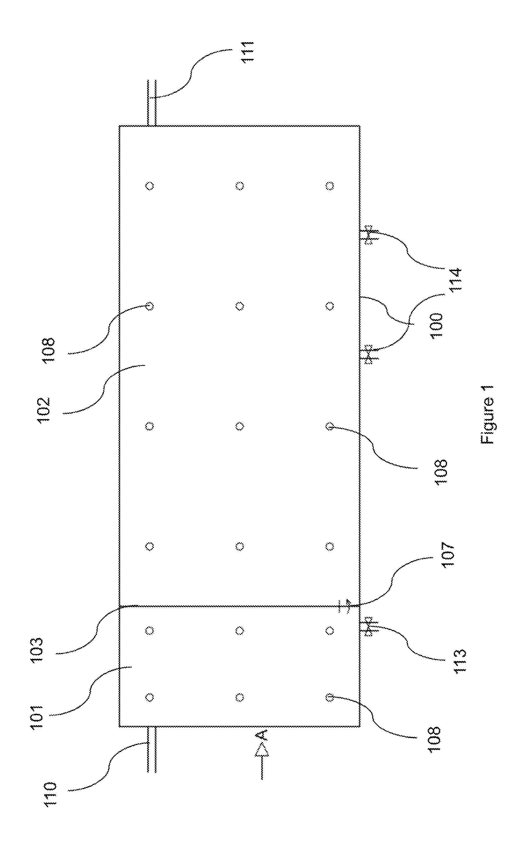 Method and device for continuous dry methanation