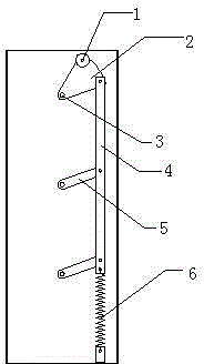 Tornado valve operating mechanism