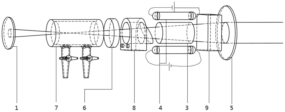 Solid laser quality improving method based on in-cavity phase conjugate