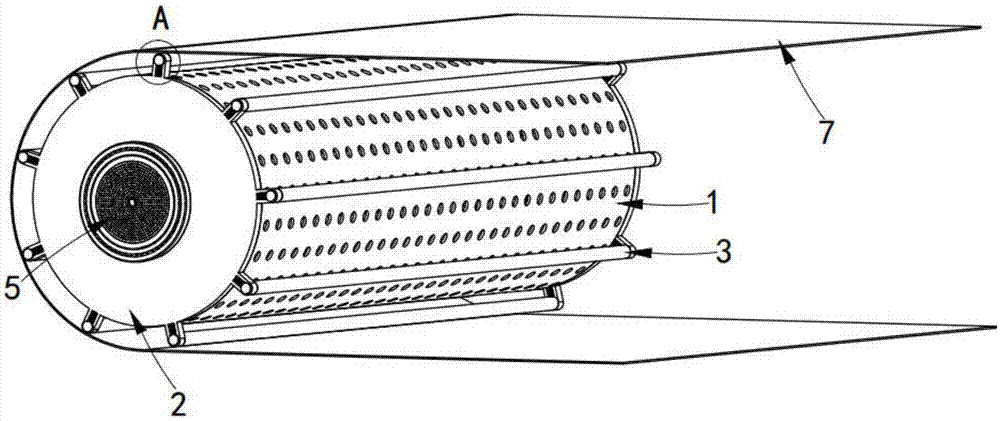 Rolling sleeve for textile guide roller